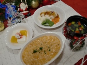 行事食・クリスマスメニューを提供しました2